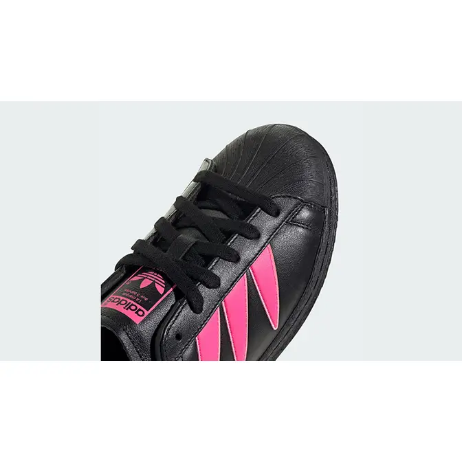 adidas Superstar 82 Black Lucid Pink Where To Buy IG4227 The Sole Supplier