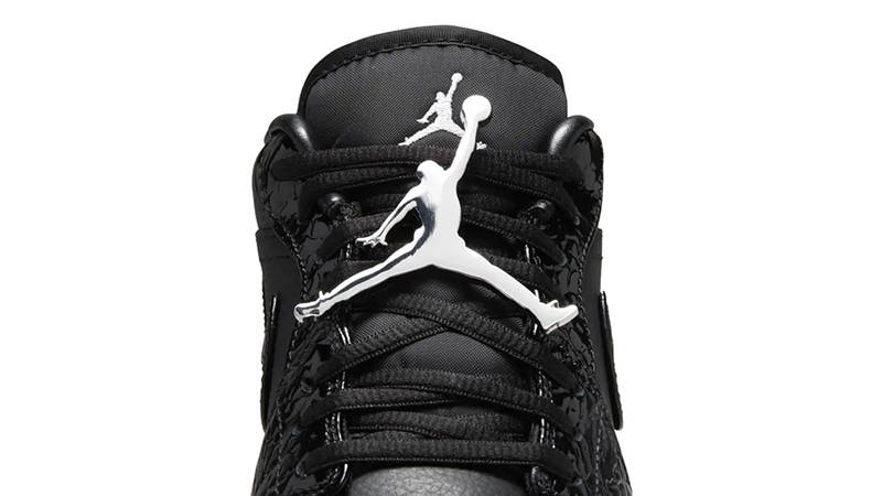 Air Jordan 1 Low Black Croc top