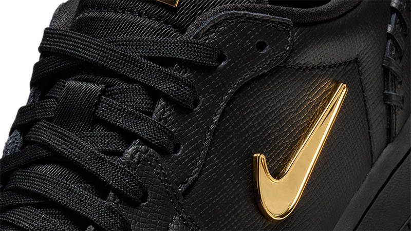 Air Jordan 1 Low Method of Make Black Gold FN5032-007 Detail