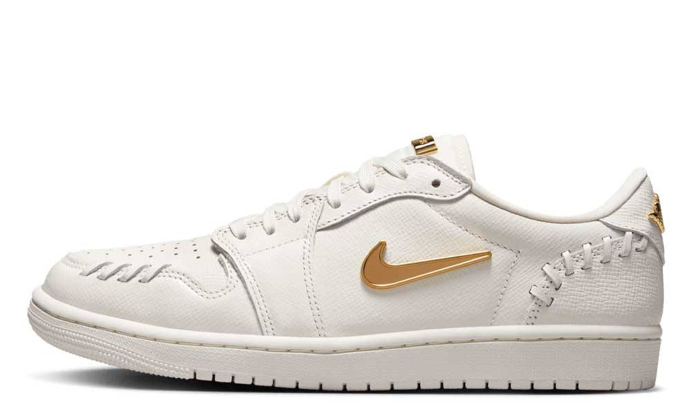 Air Jordan 1 Low Method of Make Sail Metallic Gold