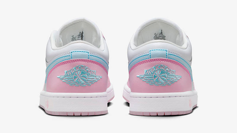 Air Jordan 1 Low Paw Print White Pink HM3706-141 Back