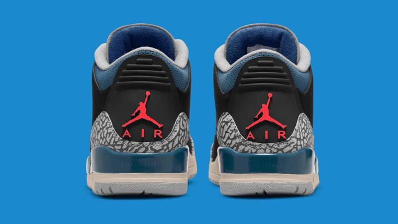 Air Jordan 3 Retro Black Military Blue IB8967 004 The Sole Supplier