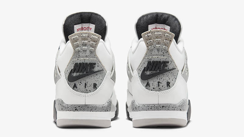 Air Jordan 4 White Cement 2025 FV5029-100 Back