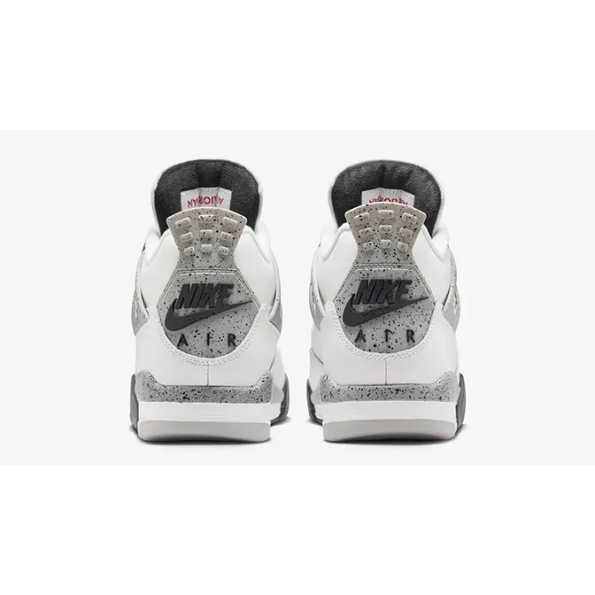 Air Jordan 4 White Cement 2025 FV5029-100 Back