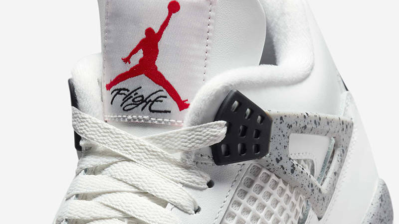 Air Jordan 4 White Cement 2025 FV5029-100 Detail