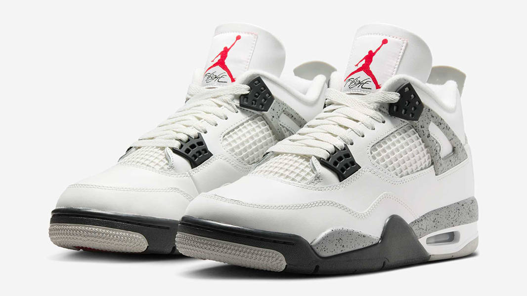 Air Jordan 4 White Cement 2025 FV5029-100 Side