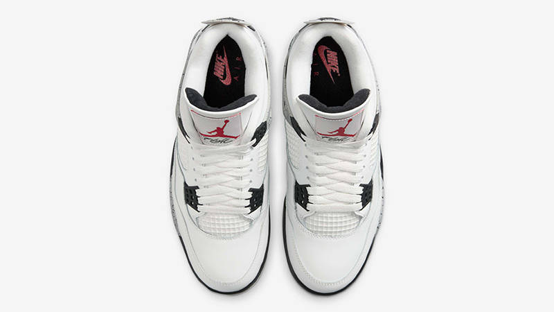 Air Jordan 4 White Cement 2025 FV5029-100 Top