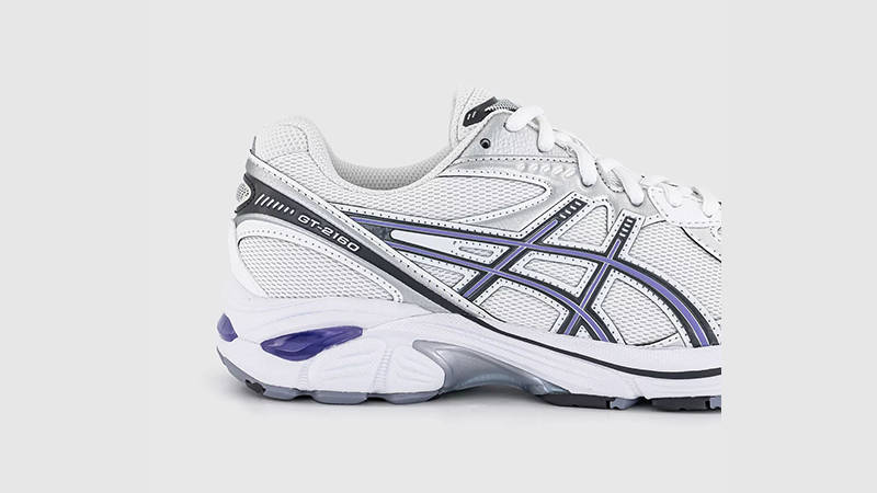 ASICS GT-2160 White Silver Purple side
