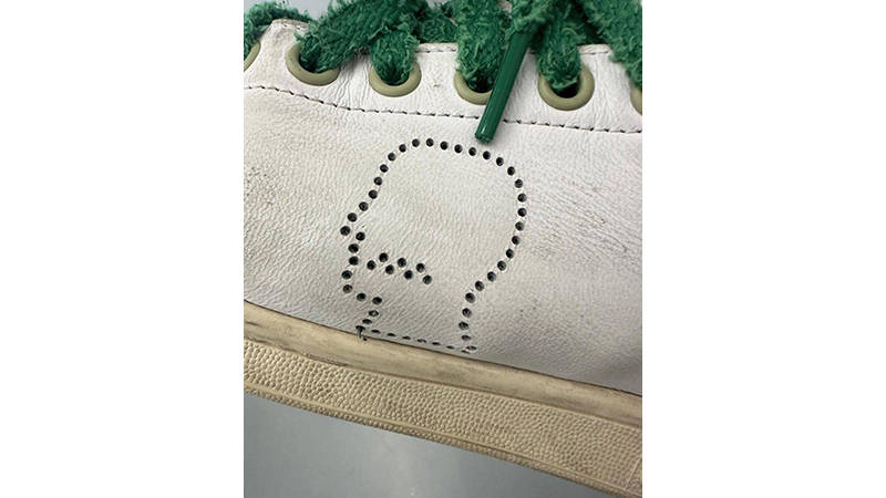 Brain Dead x adidas Stan Smith White side