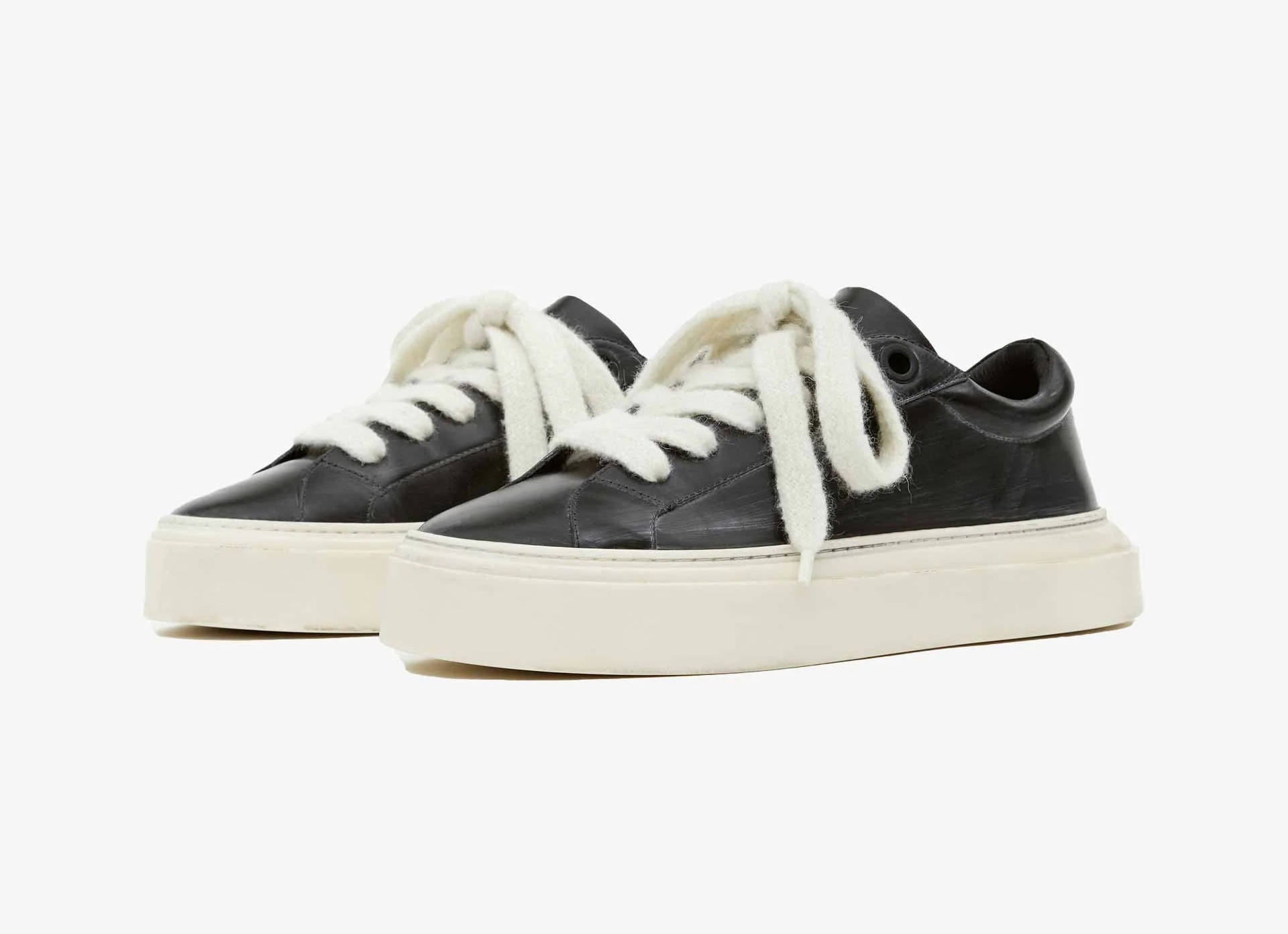 Cole Buxton Wilson Sneaker Black White | MAW23SNR1001