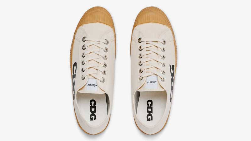 Comme des Garcons x Novesta Star Master Beige Gum Sole Middle