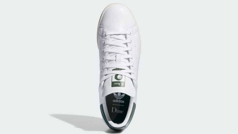 Dime x adidas Stan Smith White Green Middle