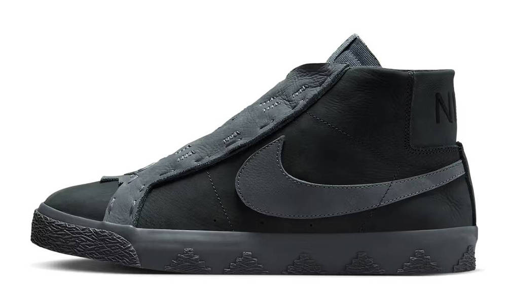 Di’orr Greenwood x Nike SB Blazer Mid Dark Smoke Grey