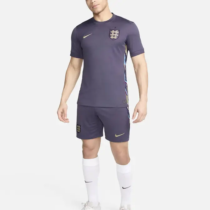 Nike England 2024 Stadium Away Dri-FIT Football Replica Shorts | Where ...