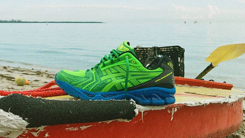 Field Trip Recordings x ASICS Gel-Kayano 14 Green feature