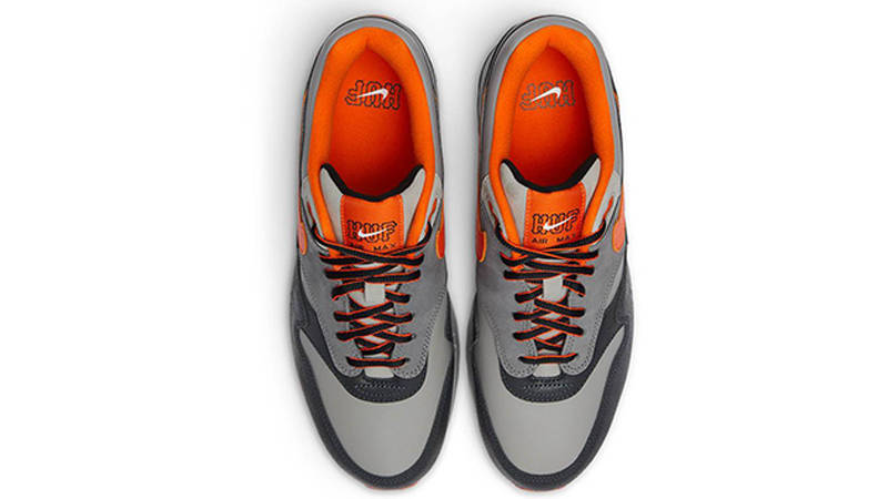 HUF x Nike Air Max 1 Brilliant Orange middle