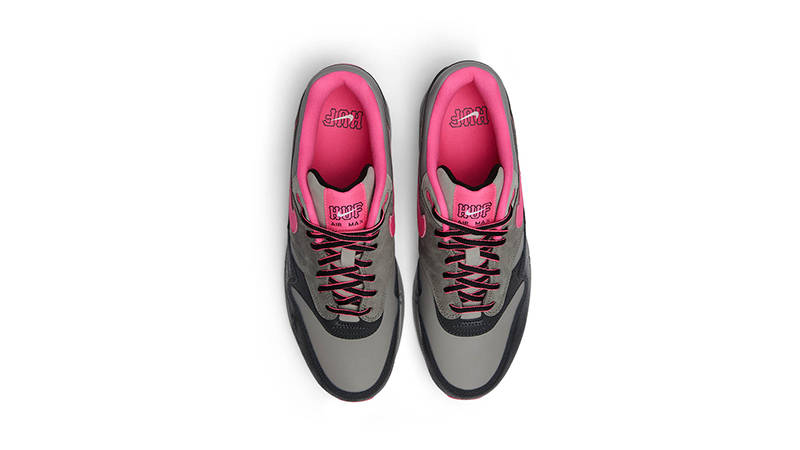 HUF x Nike Air Max 1 Pink middle