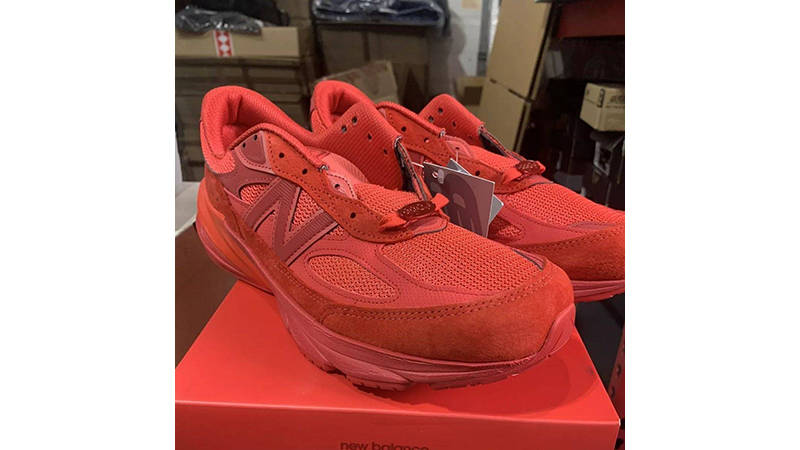 Joe Freshgoods x New Balance 990v6 Red side