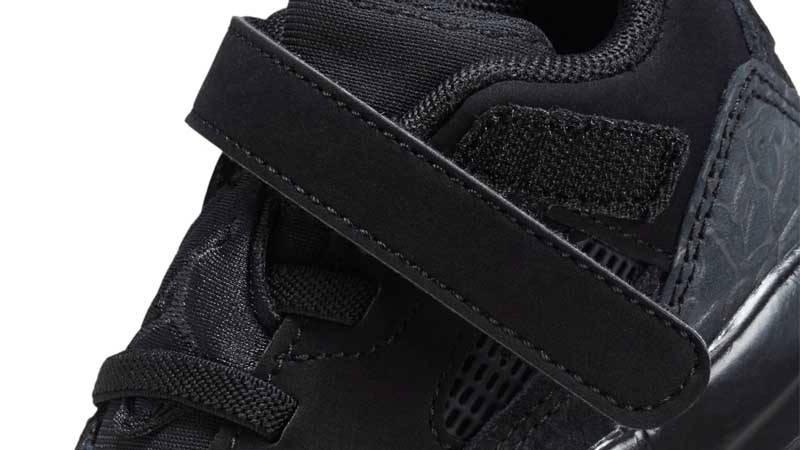 Jordan Spizike Low TD Black Cat Closeup