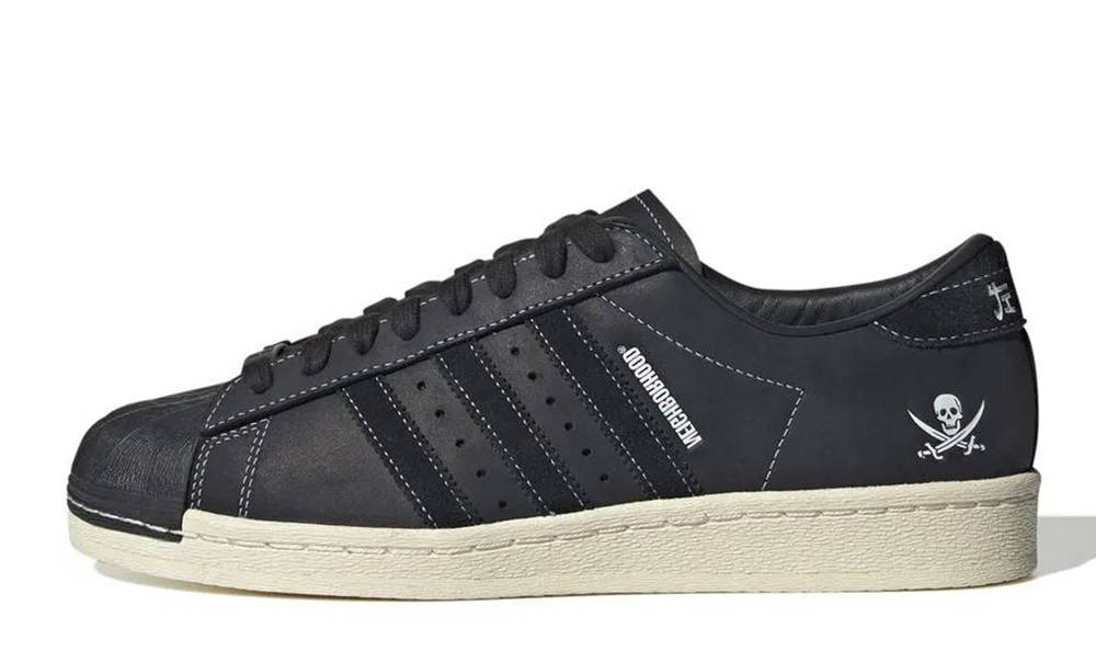 Neighborhood x adidas Superstar Core Black ID8650 The Sole Supplier