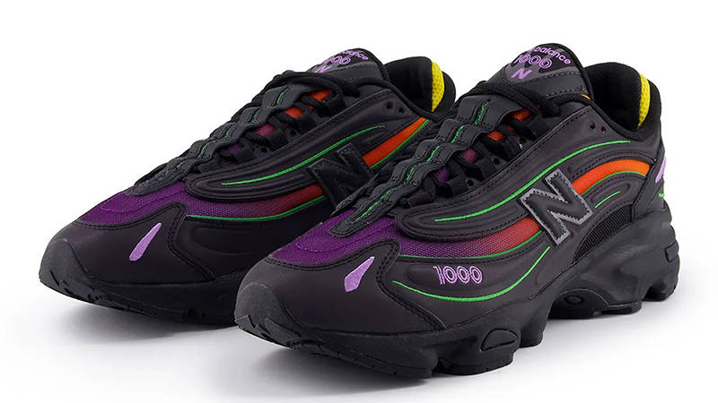 New Balance 1000 Black Multi M1000TP front