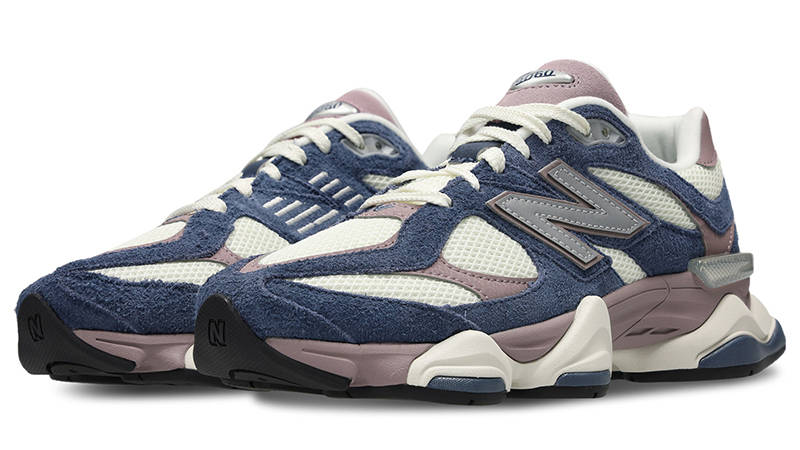 New Balance 9060 Navy Ice Wine U9060FL front