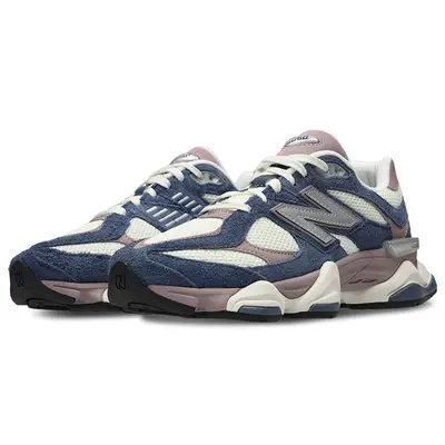 New Balance 9060 Navy Ice Wine U9060FL front