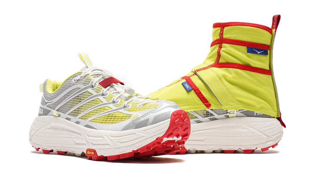 Nicole McLaughlin x Hoka One One Mafate Three2 Neon Lifestyle