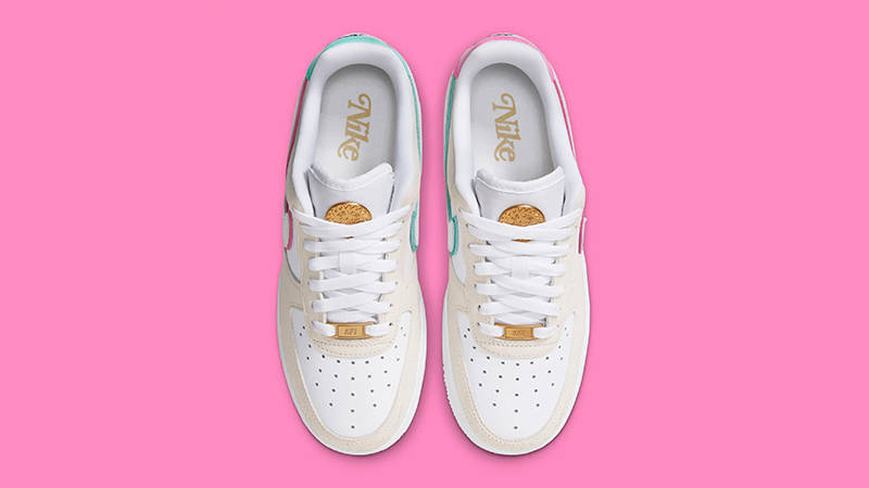 Nike Air Force 1 Low Be The One Pink Green TOp