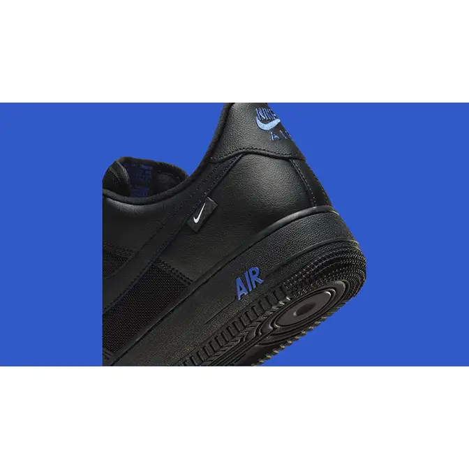 Air force 1 essential jewel black and blue hotsell