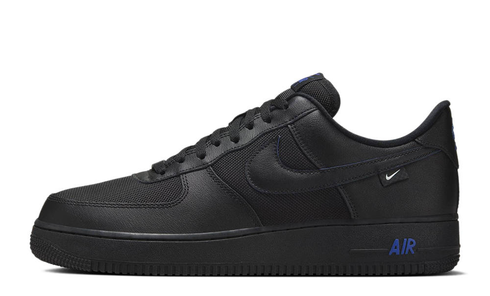 Nike Air Force 1 Low Black Astronomy Blue HM9605 001 The Sole Supplier