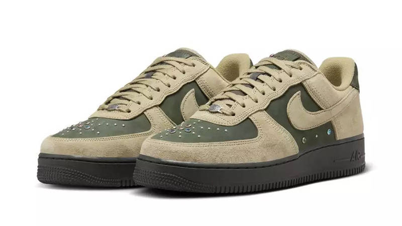 Nike Air Force 1 Low Dark Army Olive front