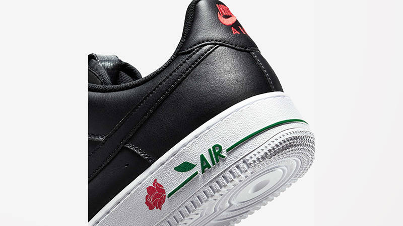 Nike Air Force 1 Low Rose Black IB4473-010 heel