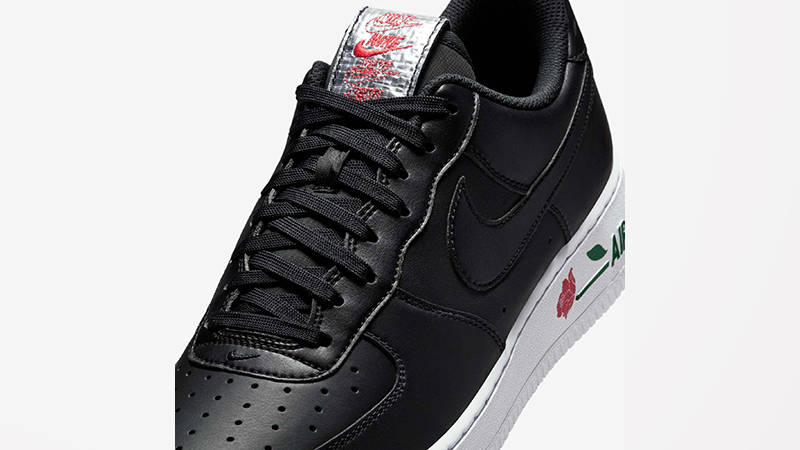 black forces with red tongue