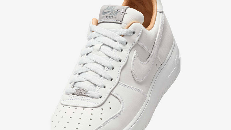 Nike Air Force 1 Low Summit White Tan IB1406-111 tongue