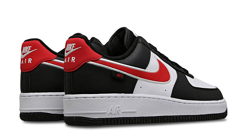 Nike Air Force 1 Low University Red Swoosh HM0721-002 back