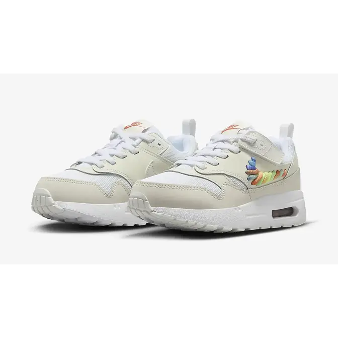 Nike Air Max 1 SE Easy On レインボー スウッシュ 16 Nike Air Max 1 SE EasyOn PS 