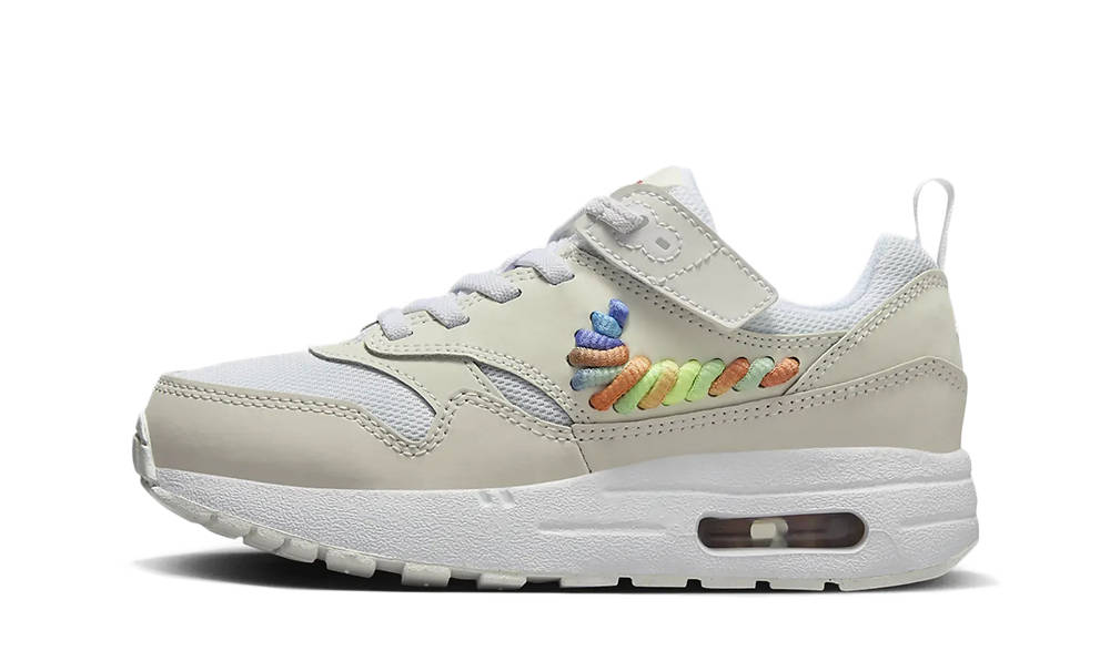 Nike Air Max 1 PS EasyOn Rainbow Swoosh | FN4784-100 | The
