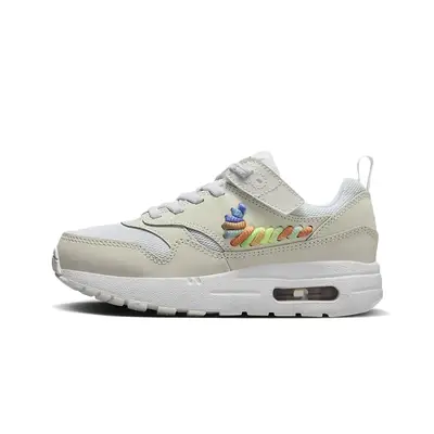 Nike Air Max 1 SE Easy On レインボー スウッシュ 16 Nike Air Max 1 SE EasyOn | Kids Foot Locker