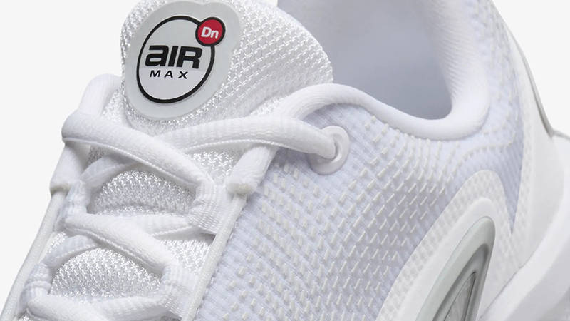 Nike Air Max Dn GS White Metallic Silver FB8987-100 Detail