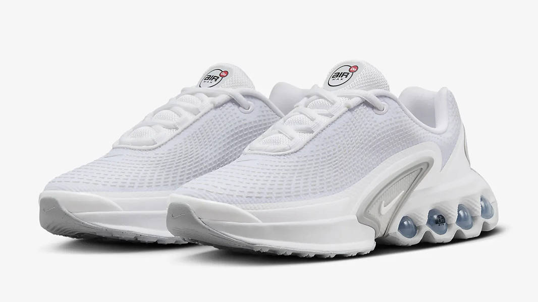 Nike Air Max Dn GS White Metallic Silver FB8987-100 Side