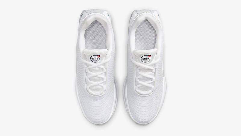 Nike Air Max Dn GS White Metallic Silver FB8987-100 Top