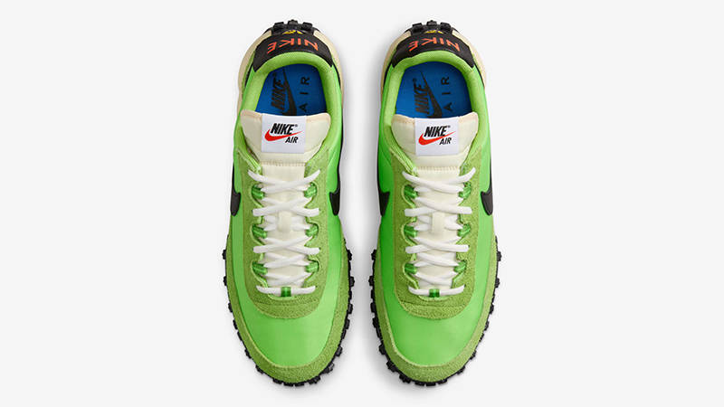 nike waffle racer verde