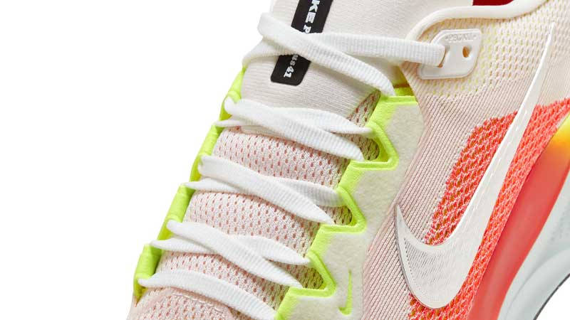 Nike Air Zoom Pegasus 41 Summit White Bright Crimson Side Closeup