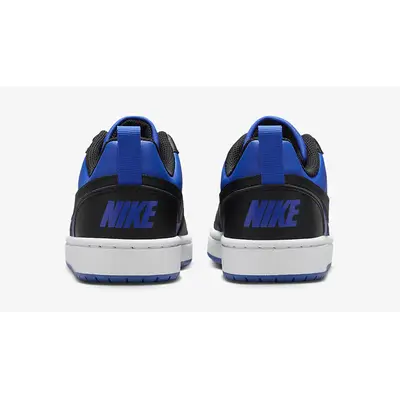 Nike Court Borough Low Recraft GS Game Royal Black HM6293-480 Back