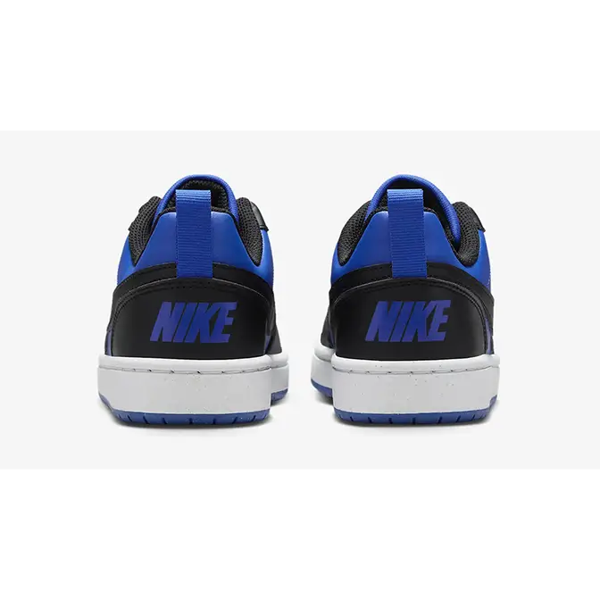 Nike Court Borough Low Recraft GS Game Royal Black HM6293-480 Back