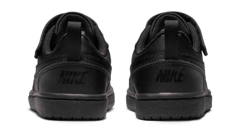 Nike Court Borough Low Recraft PS Black Back