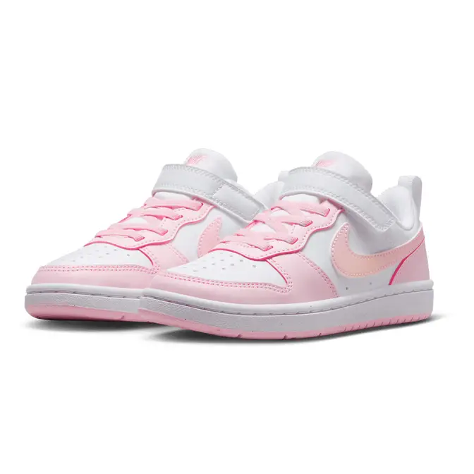 Nike Court Borough Low Recraft PS White Pink Foam | DV5457-105 | The ...