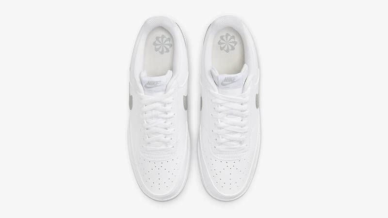 Nike Court Vision Low Next Nature White Light Smoke Grey DH2987-112 Top