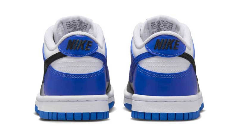 Nike Dunk Low GS Game Royal White Black Back